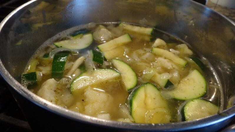 зеленчукова супа за пиене диета