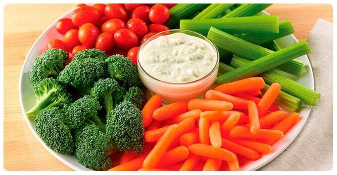 В зеленчуковия ден от диетата с шест венчелистчета се консумират както сурови, така и варени зеленчуци. 